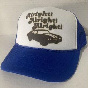 NWT Dazed and Confused Hat - Alright Alright Alright - NOS - USA Workshop Printe